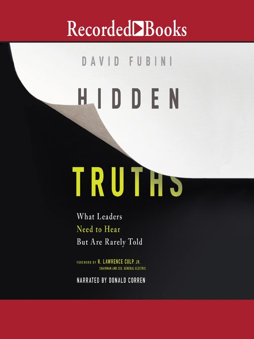 Title details for Hidden Truths by David Fubini - Available